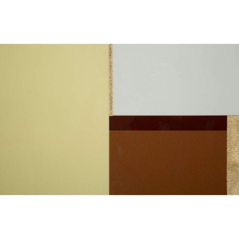 Lienzo impreso con laca acrílica B – Diseño refinado y moderno (60 x 3,3 x 80 cm)