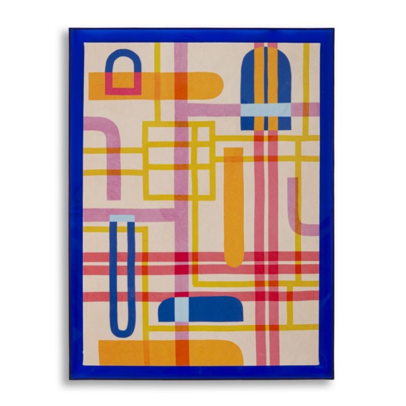 Lienzo impreso Picassiy H – Arte moderno y dinamismo (50 x 3,3 x 70 cm)