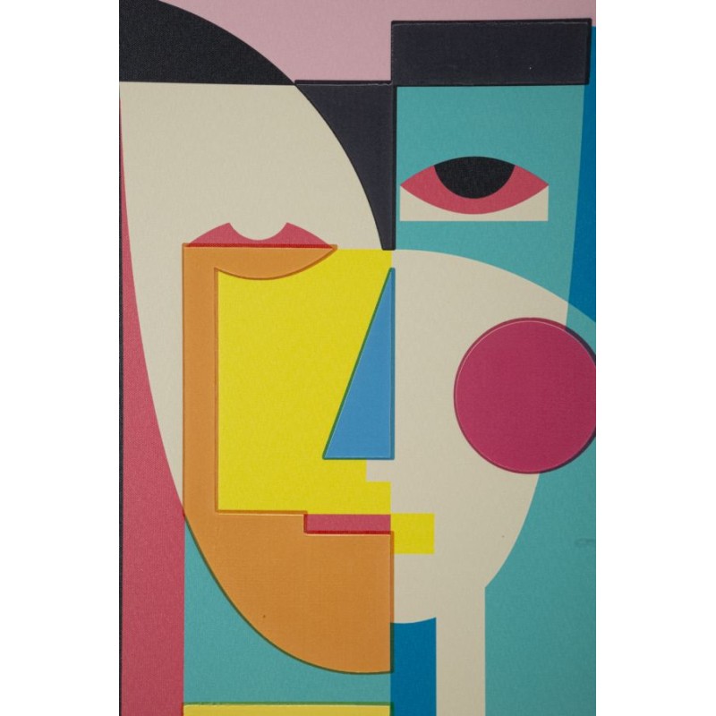 Lienzo impreso Picassiy B – Originalidad y estilo contemporáneo (50 x 3,3 x 70 cm)