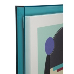 Lienzo impreso Pop Art H – Explosión de colores y energía (50 x 3,3 x 70 cm)