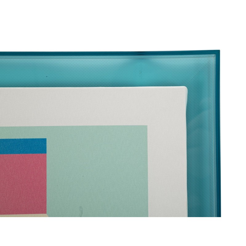 Lienzo impreso Pop Art H – Explosión de colores y energía (50 x 3,3 x 70 cm)