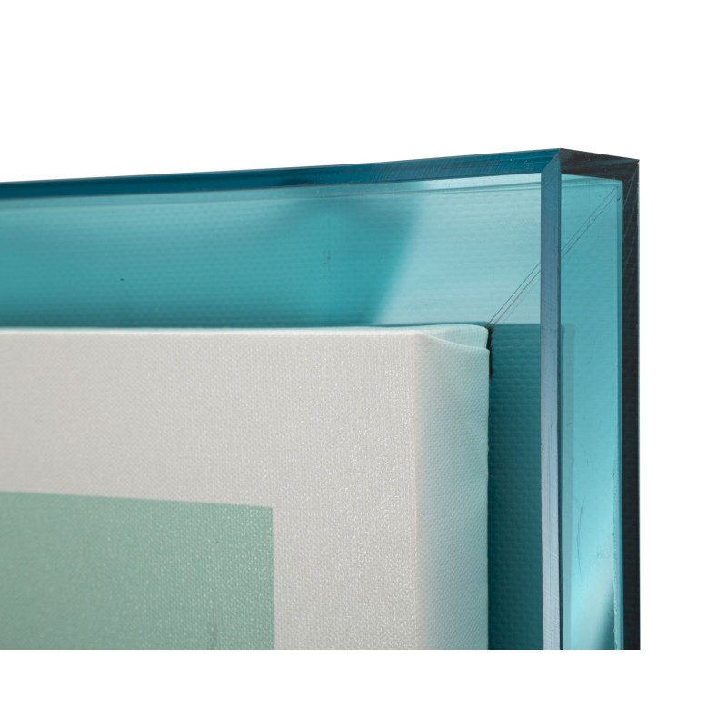 Lienzo impreso Pop Art H – Explosión de colores y energía (50 x 3,3 x 70 cm)