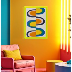 Lienzo impreso Pop Art L – Diseño gráfico e impacto visual (50 x 3,3 x 70 cm)