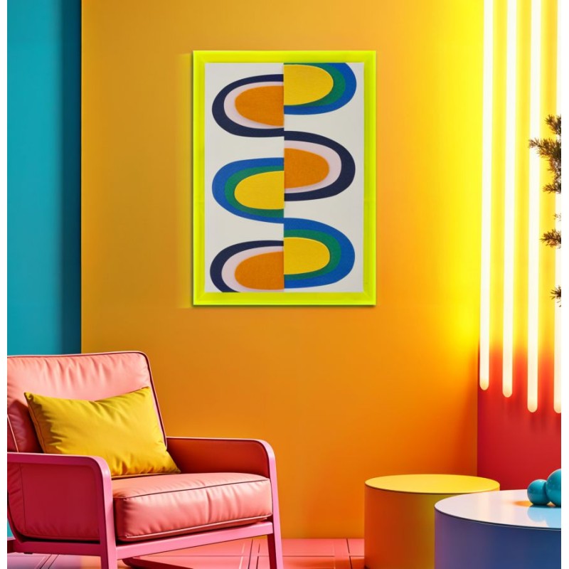 Lienzo impreso Pop Art L – Diseño gráfico e impacto visual (50 x 3,3 x 70 cm)