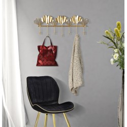 Gancho de pared de 7 hojas – Elegancia práctica y decorativa XXL (66,2 x 6 x 26,3 cm)