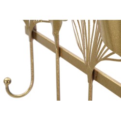 Gancho de pared de 5 hojas: funcionalidad y estilo (49,5 x 6 x 26,3 cm)