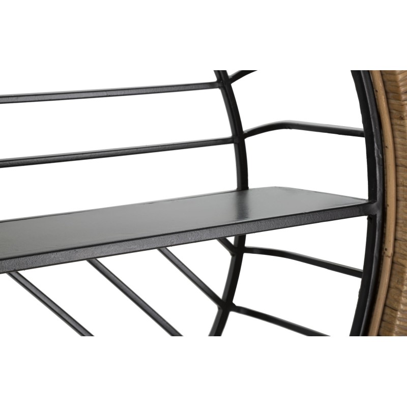 Estantería de pared CEBU – Estilo bohemio chic y organización moderna (72,5 x 18 x 65 cm)