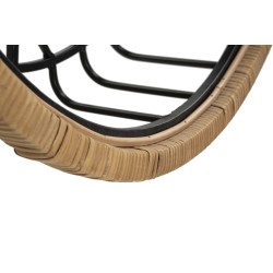 Estantería de pared CEBU – Estilo bohemio chic y organización moderna (72,5 x 18 x 65 cm)