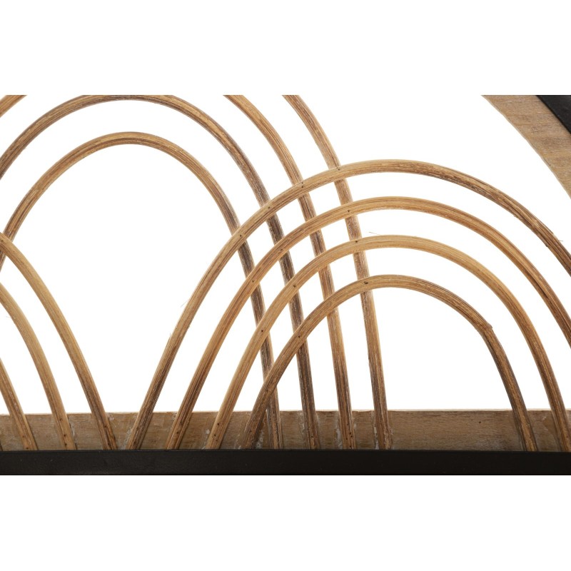 Estante OPORTO con colgadores – Versatilidad y elegancia mural (46 x 15,5 x 30 cm)