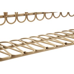 Estantería de pared Panamá – Gran capacidad e impresionante estilo bohemio (162 x 28 x 43,5 cm)