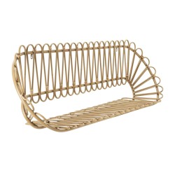 Estantería de pared Panamá – Gran capacidad e impresionante estilo bohemio (162 x 28 x 43,5 cm)