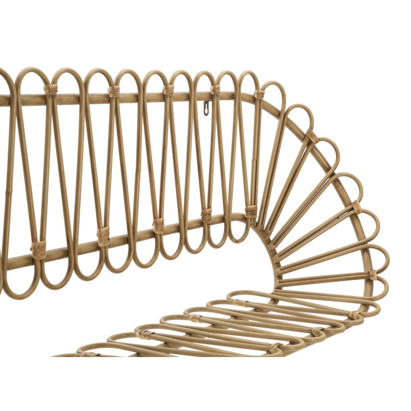 Estantería de pared Panamá – Gran capacidad e impresionante estilo bohemio (162 x 28 x 43,5 cm)