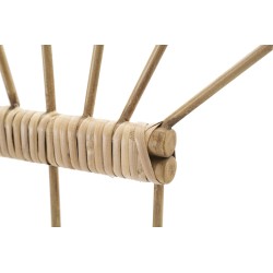 Perchero de pared Panamá con 3 ganchos – Organización práctica y diseño refinado (37,5 x 5 x 32,5 cm)