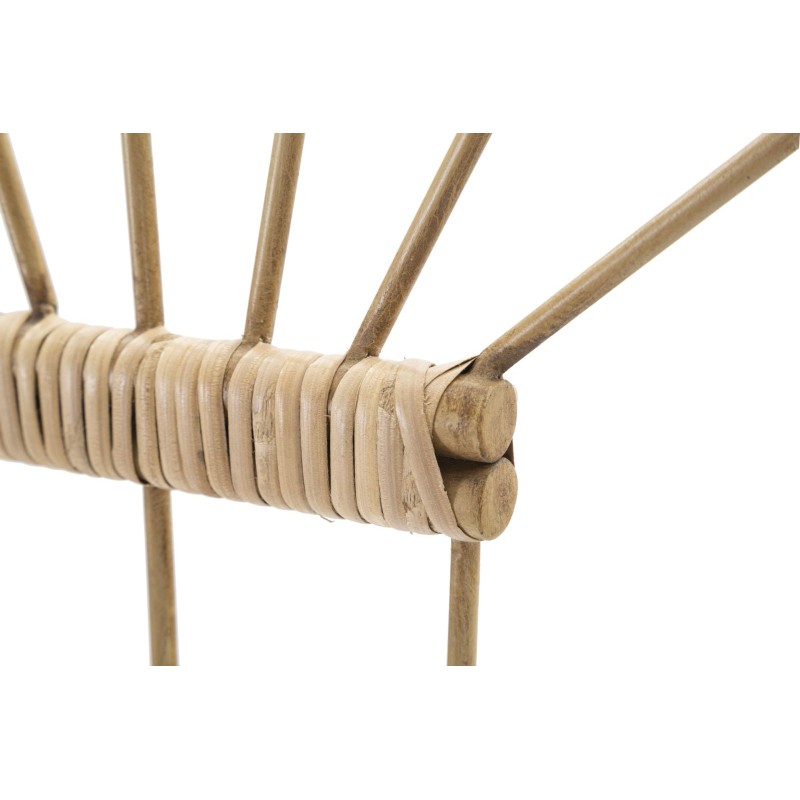 Perchero de pared Panamá con 3 ganchos – Organización práctica y diseño refinado (37,5 x 5 x 32,5 cm)