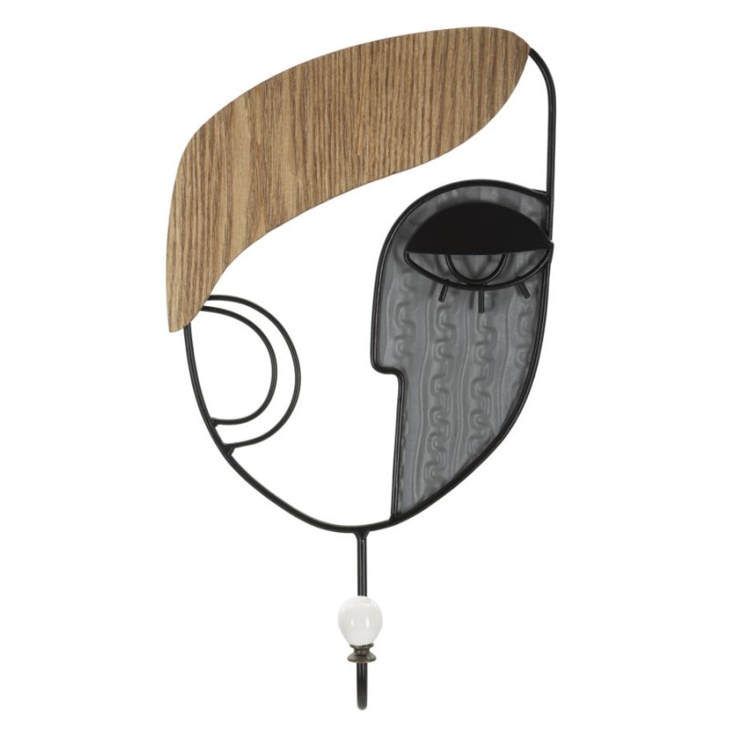 Gancho de pared PICASSY – Minimalismo y practicidad decorativa (16 x 6 x 33 cm)