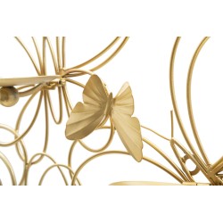 Candelabro de pared PAPILS – Diseño refinado y moderno (61 x 12 x 34 cm)