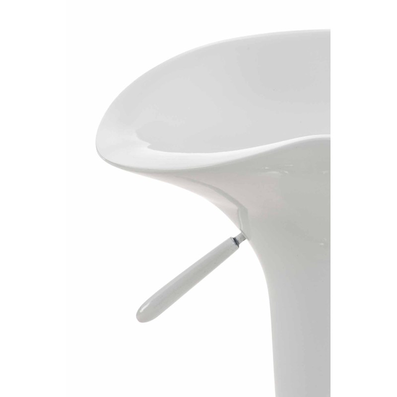 Taburete de bar Saddle blanco