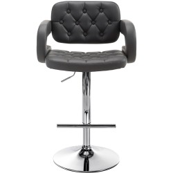 Taburete de bar gris Dublin C