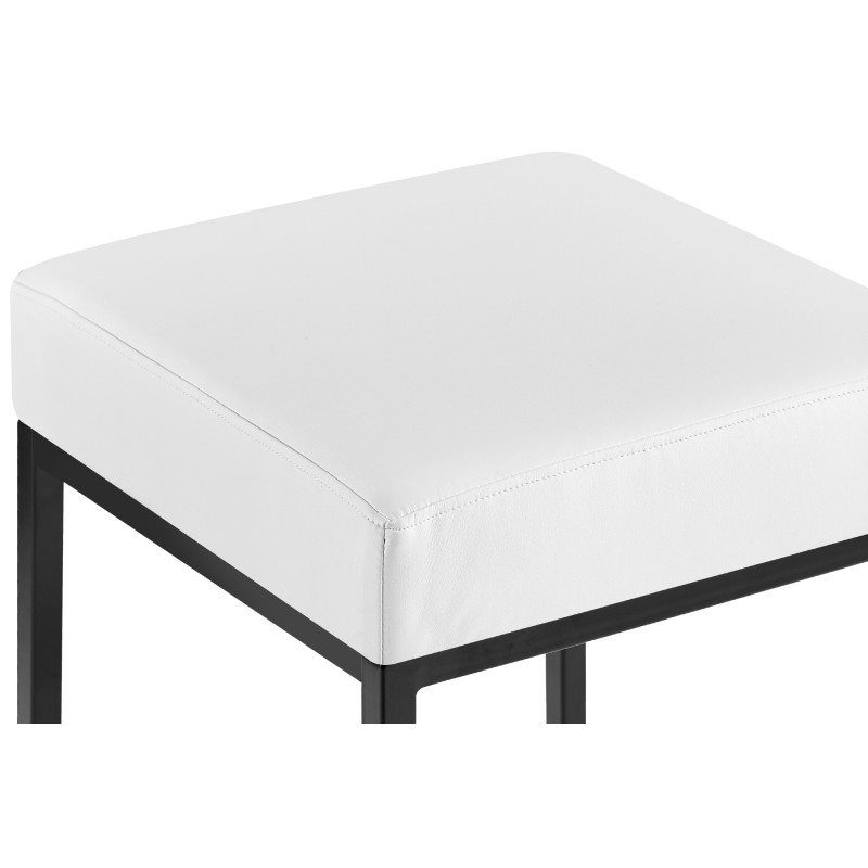 Taburete de bar blanco Montreal B80