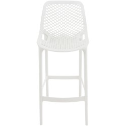 taburete de bar blanco Air