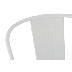 Taburete de bar blanco Aiden