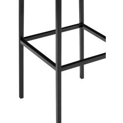 Taburete de bar Montreal B80 negro
