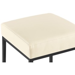 Taburete de bar Montreal B80 color crema