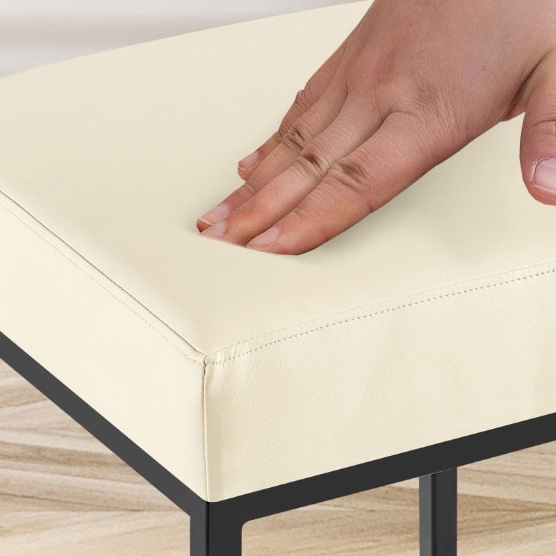 Taburete de bar Montreal B85 color crema