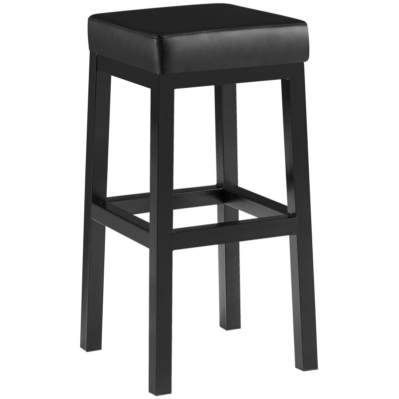 Taburete de bar negro Taylor B80