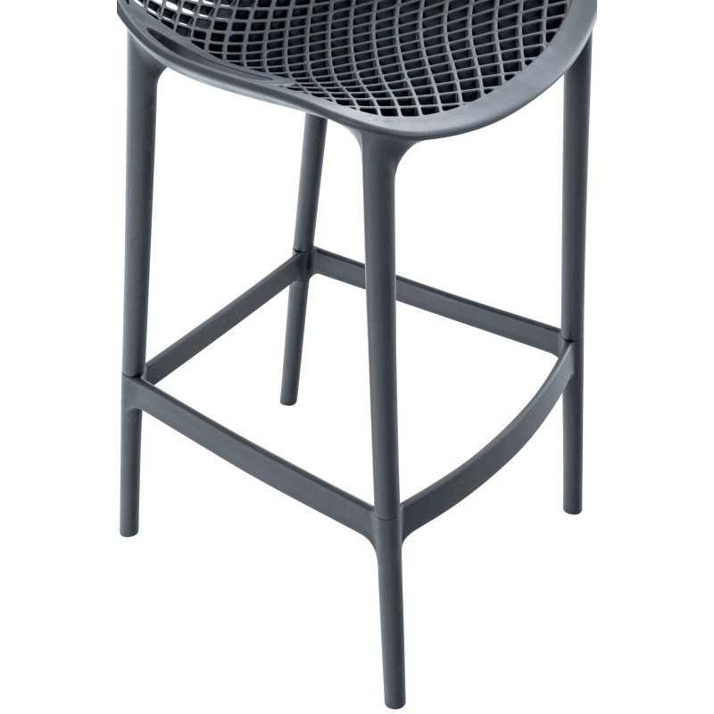 Taburete de bar Air, gris oscuro