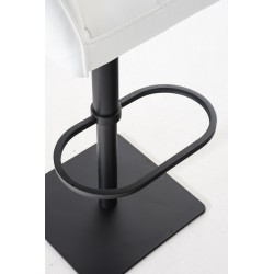 Taburete de bar blanco Damaso B