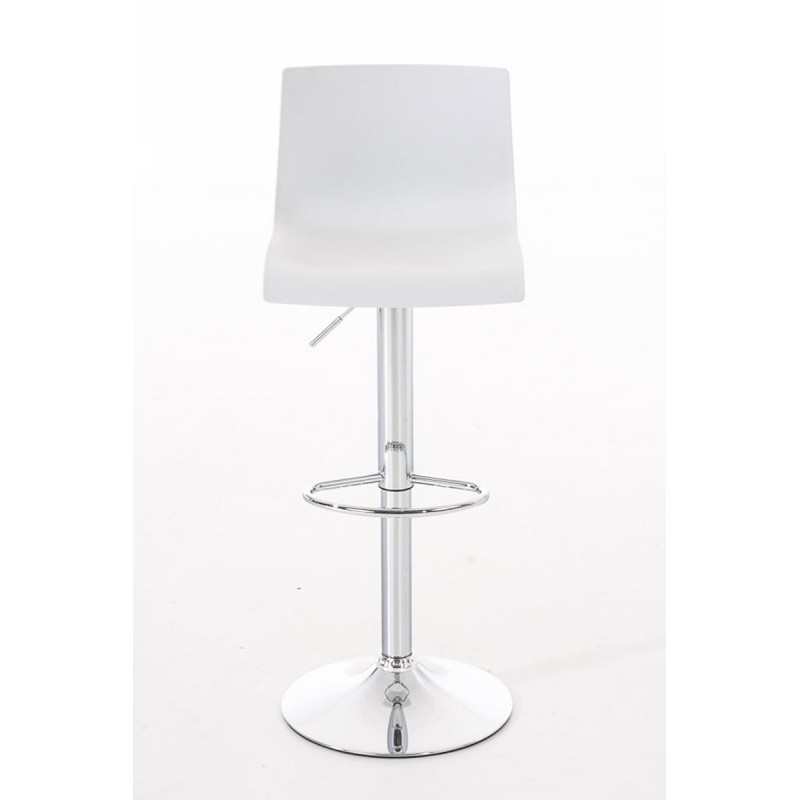 Taburete de bar blanco Hoover C