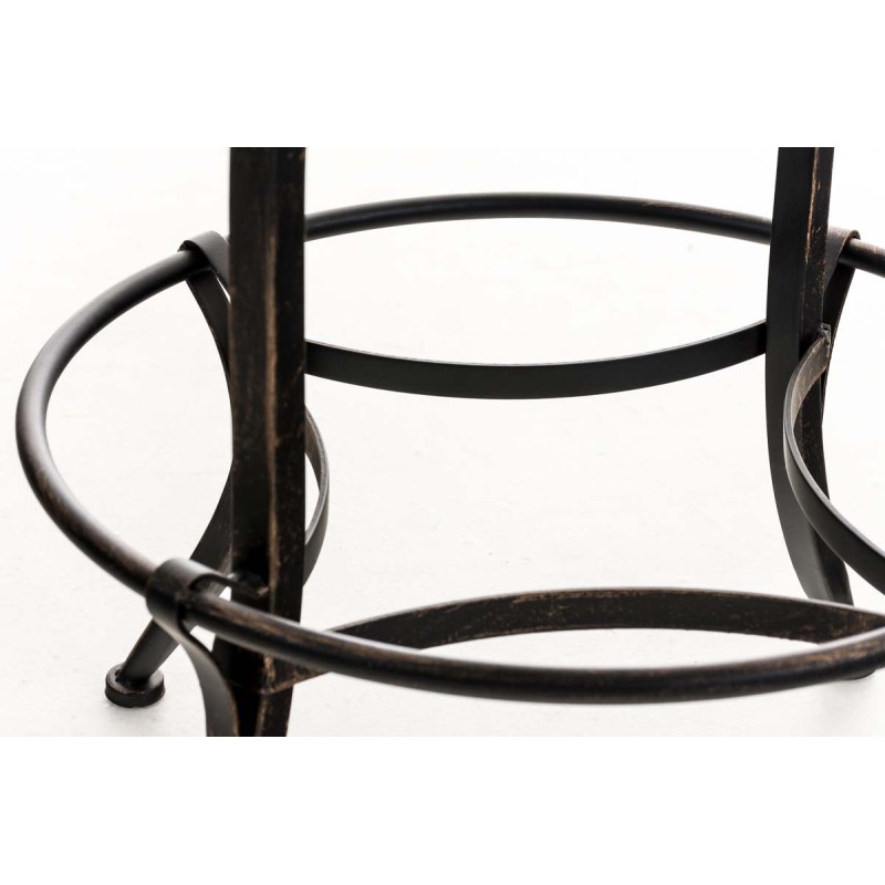 Taburete de bar de bronce Radong