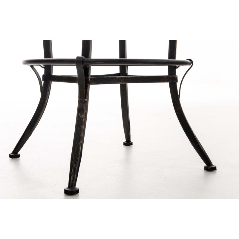 Taburete de bar de bronce Radong