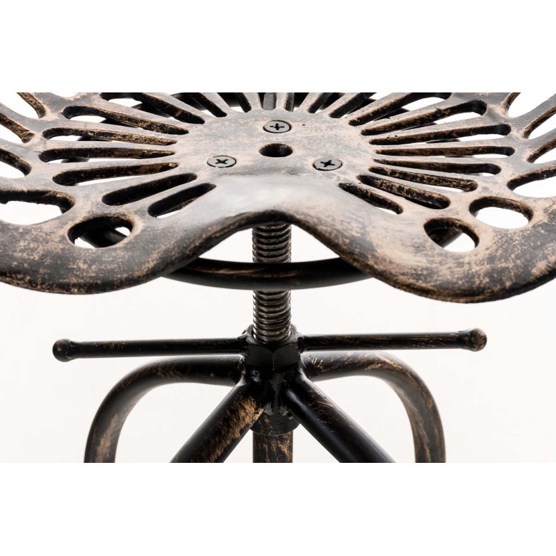 Taburete de bar Mimosa de bronce