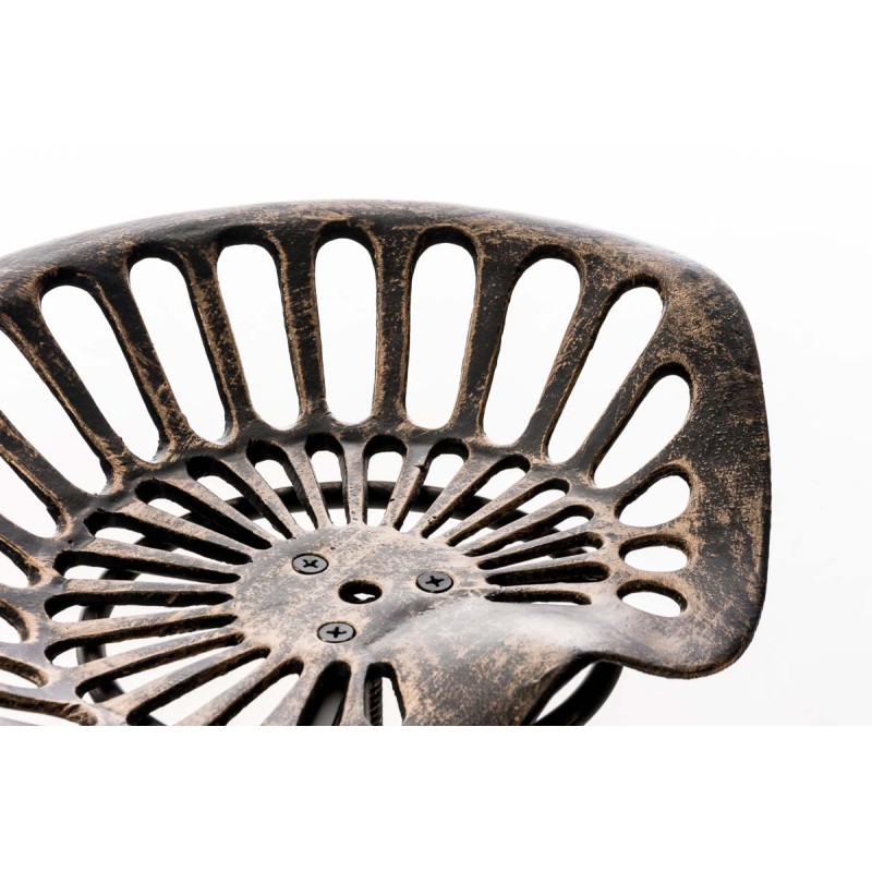 Taburete de bar Mimosa de bronce