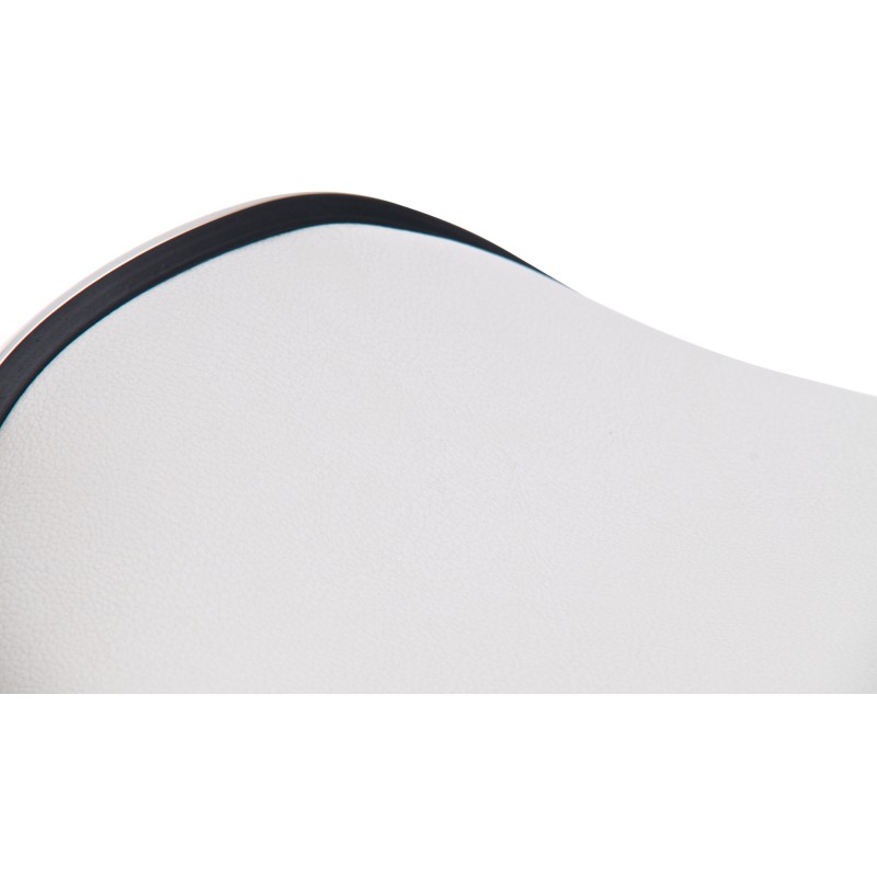 Juego de 2 taburetes de bar blancos Shanghai C