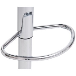 Juego de 2 taburetes de bar blancos Shanghai C