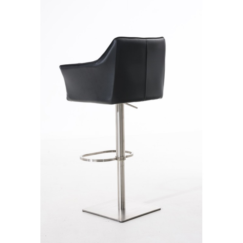 Taburete de bar negro Damaso E