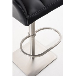 Taburete de bar negro Damaso E