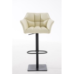 Taburete de bar color crema Damaso B