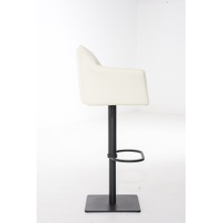 Taburete de bar color crema Damaso B