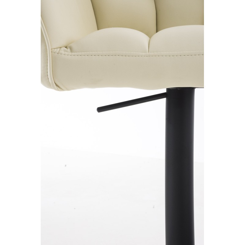 Taburete de bar color crema Damaso B