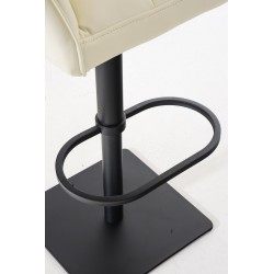 Taburete de bar color crema Damaso B