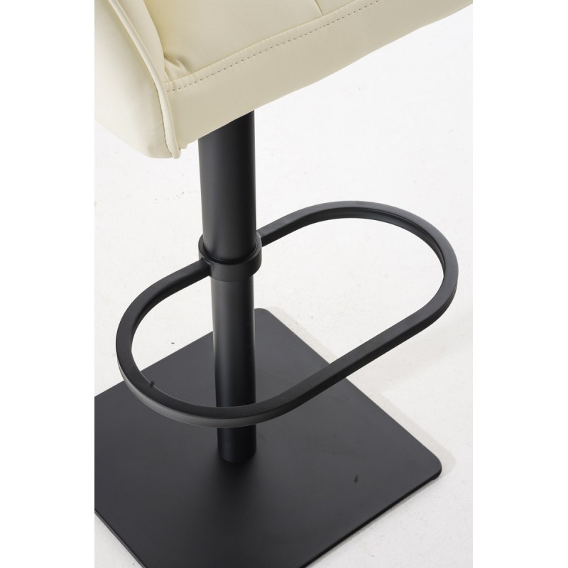 Taburete de bar color crema Damaso B