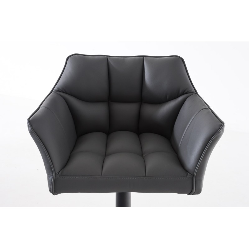 Taburete de bar gris Damaso B