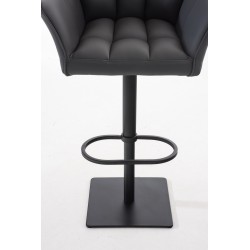 Taburete de bar gris Damaso B