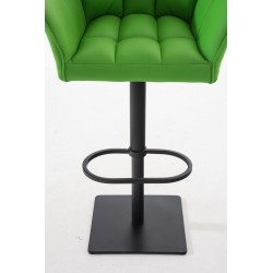 Taburete de bar verde Damaso B