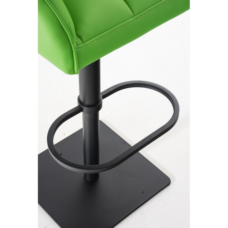 Taburete de bar verde Damaso B