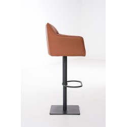 Taburete de bar Damaso B marrón claro